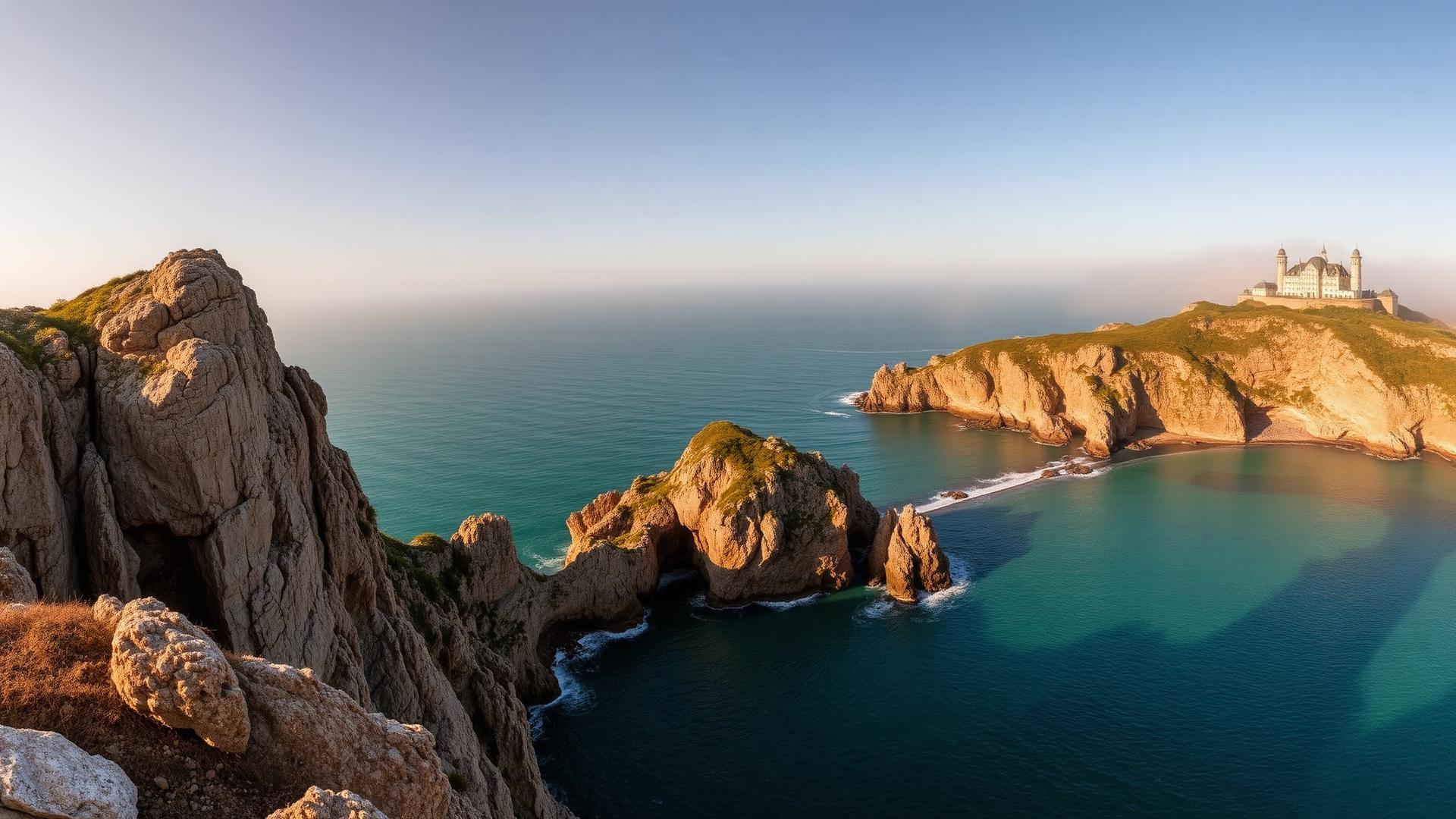 Panorama de la côte bretonne, Côte d'Émeraude